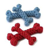 Cotton Rope Bone Toy for Dogs - Wiggles And Barks