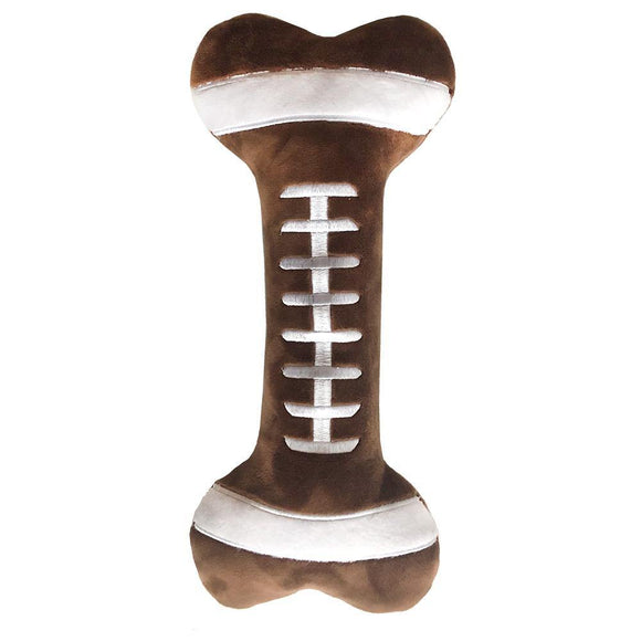 Football Bone by Lulubelles Power Plush - Wiggles And Barks