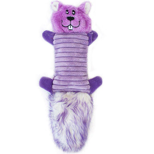 ZippyPaws Zingy - Purple Squirrel - Wiggles And Barks